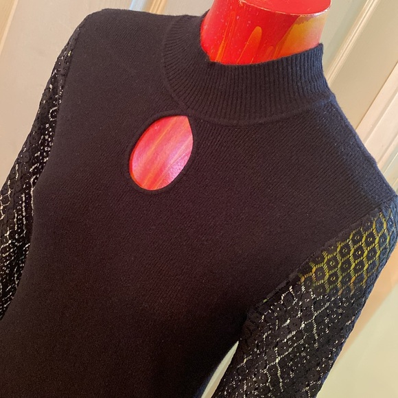 Belldini Black Ribbed Knit Sweater - Picture 6 of 13